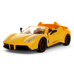 Машина классическая на РУ, коробка ,цв. желтый YF668-K6A