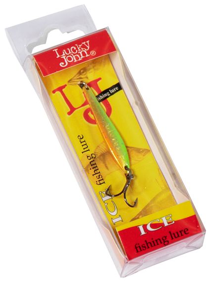 Блесна вертикал. зим. Lucky John S-1 с тр. 01.5г OR блистер