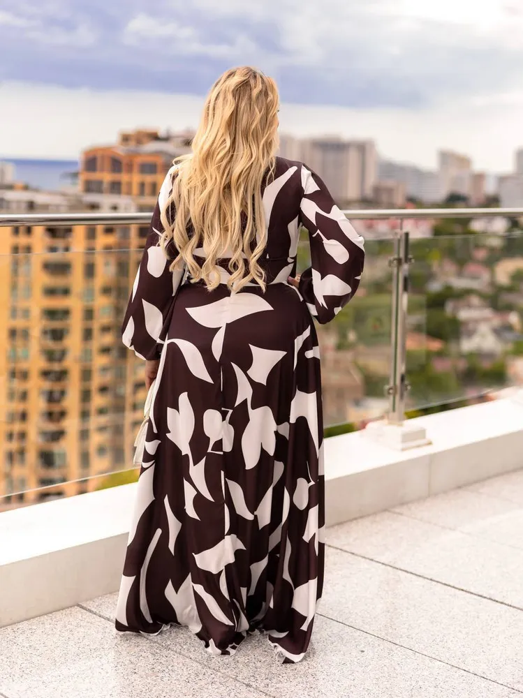 Платье в пол УК-656-7 Fabrika