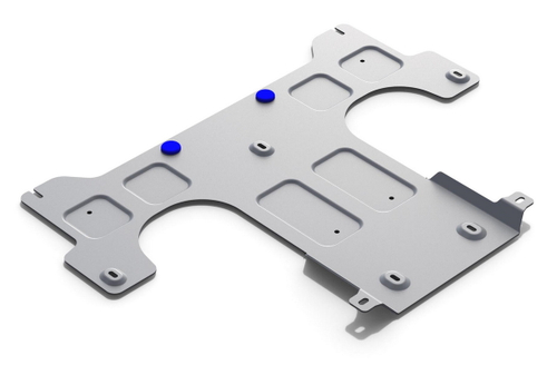 Защита КПП Rival для Porsche Panamera II (V - 2.9 (330/440 л.с.); 4.0 (550 л.с.)) 2016-н.в., штампованная, алюминий 4 мм, с крепежом, 333.4611.1