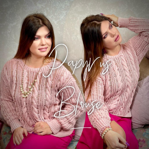 Инструкция по вязанию джемпера "Papyrus"