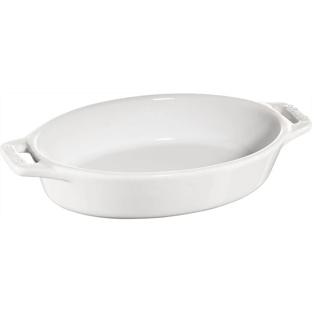 STAUB Керамическое блюдо Приготовление 400 мл белое