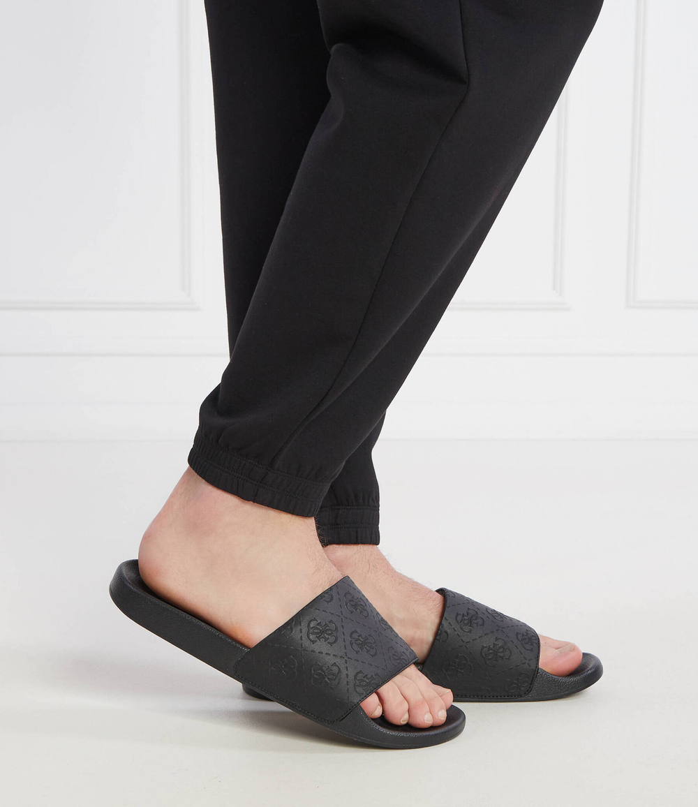 Шлепанцы Guess - черный(FMGTOG ELL19)