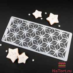 Трафарет для декора торта №56