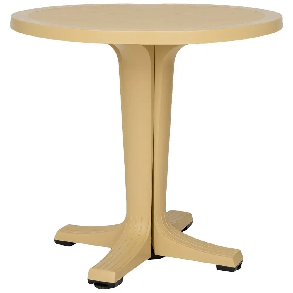 Стол Прованс круглый 80 см бежевый 800х720мм