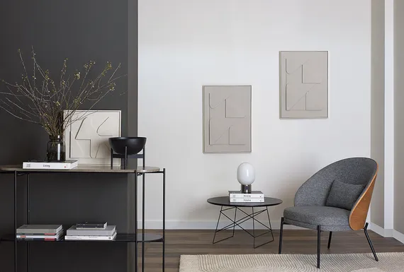 Панно декоративное с эффектом 3d minimalism triangle, 50х70 см