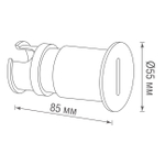 Светильник светодиодный,  3Вт, 3000K