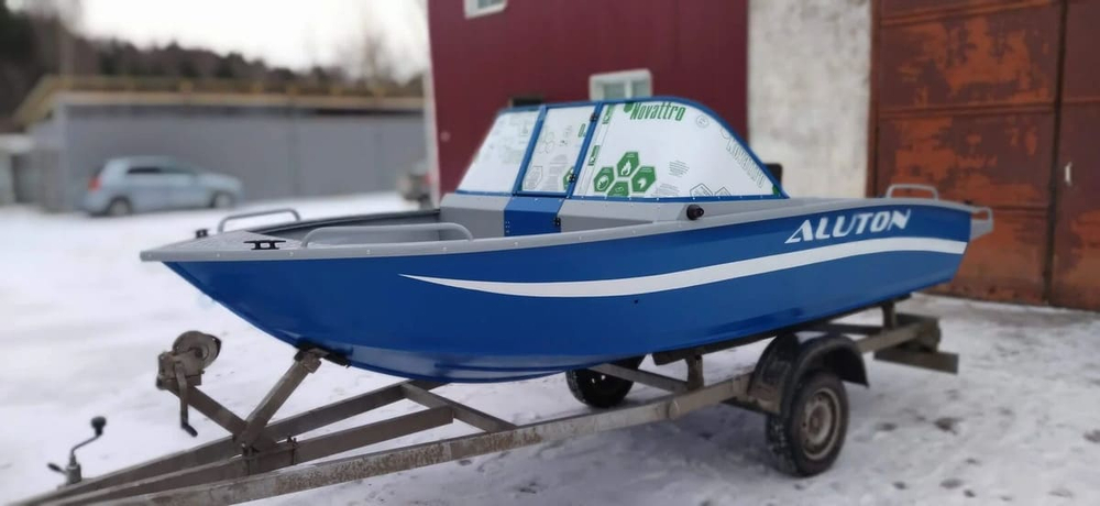 Катер-лодка алюминиевая ALUTON 460DC