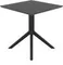 Стол пластиковый Sky 70х70 черный