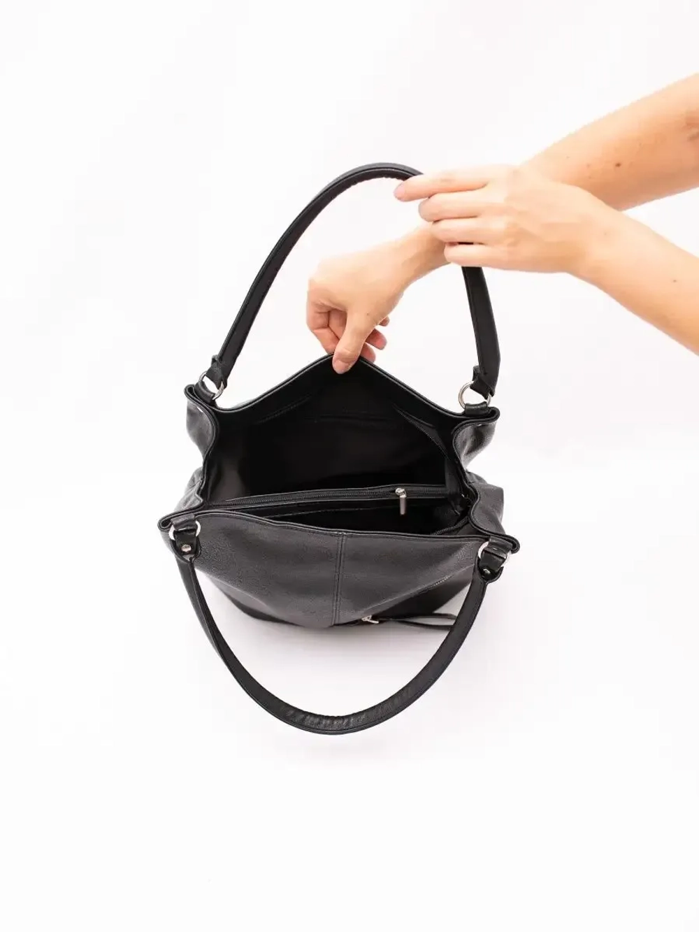 Сумка через плечо большая шоппер мешок