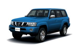 Багажники на крышу Nissan Patrol Y61 1997-2010 на рейлинги