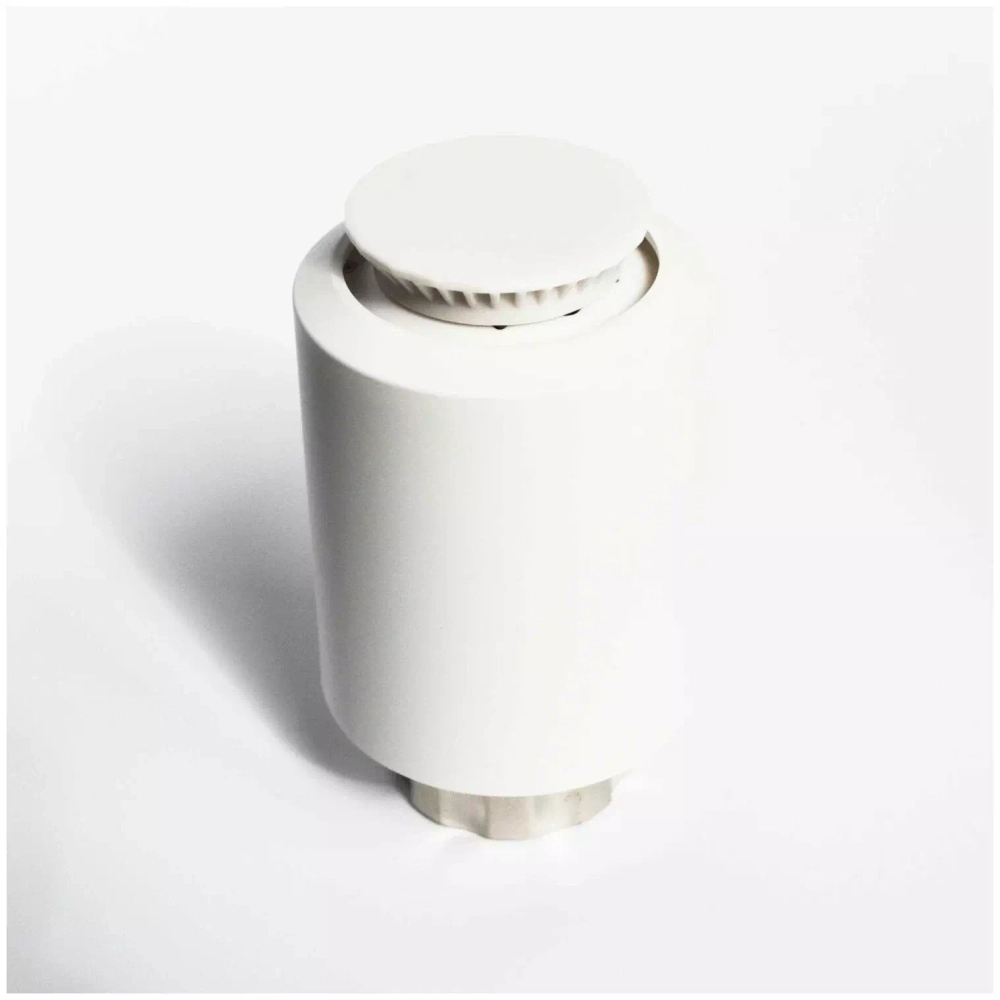 Умный термостат Zigbee, термоголовка для радиатора  с жк-дисплеем - работает с Яндекс Алисой