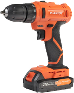 Дрель-шуруповерт акк.PATRIOT BR 189UES, две АКБ Li-Ion 18В, 2,0 Ач, 29Нм, кейс (180301549)