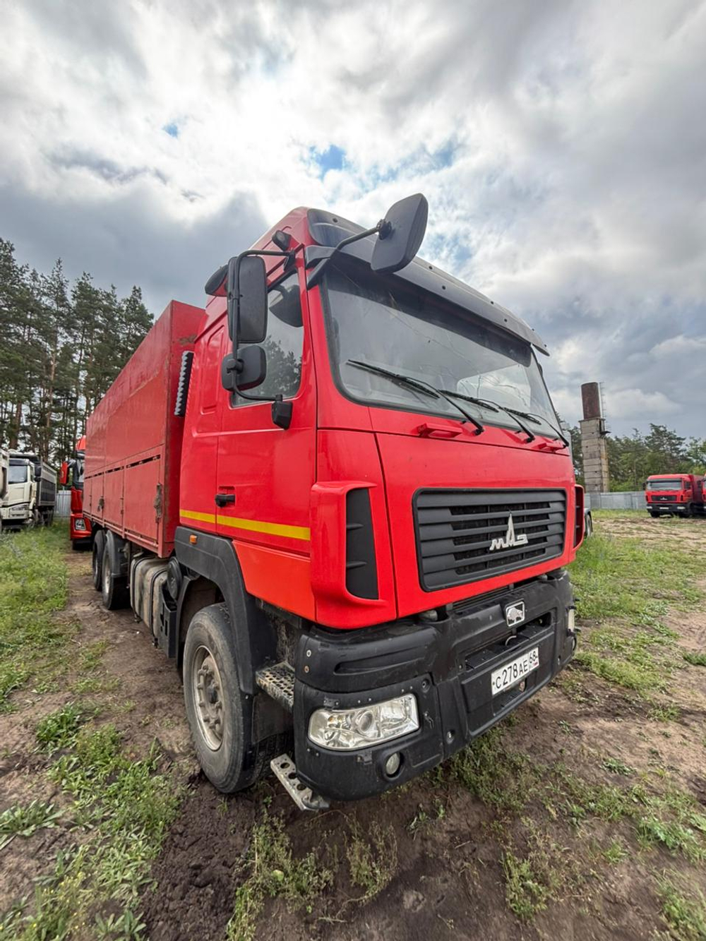 МАЗ 6312 6x4 Бортовой (Евроборт) 631228-570-015 (Бортовой, Дизельный, 11,6 л, 423 л.с., МТ)