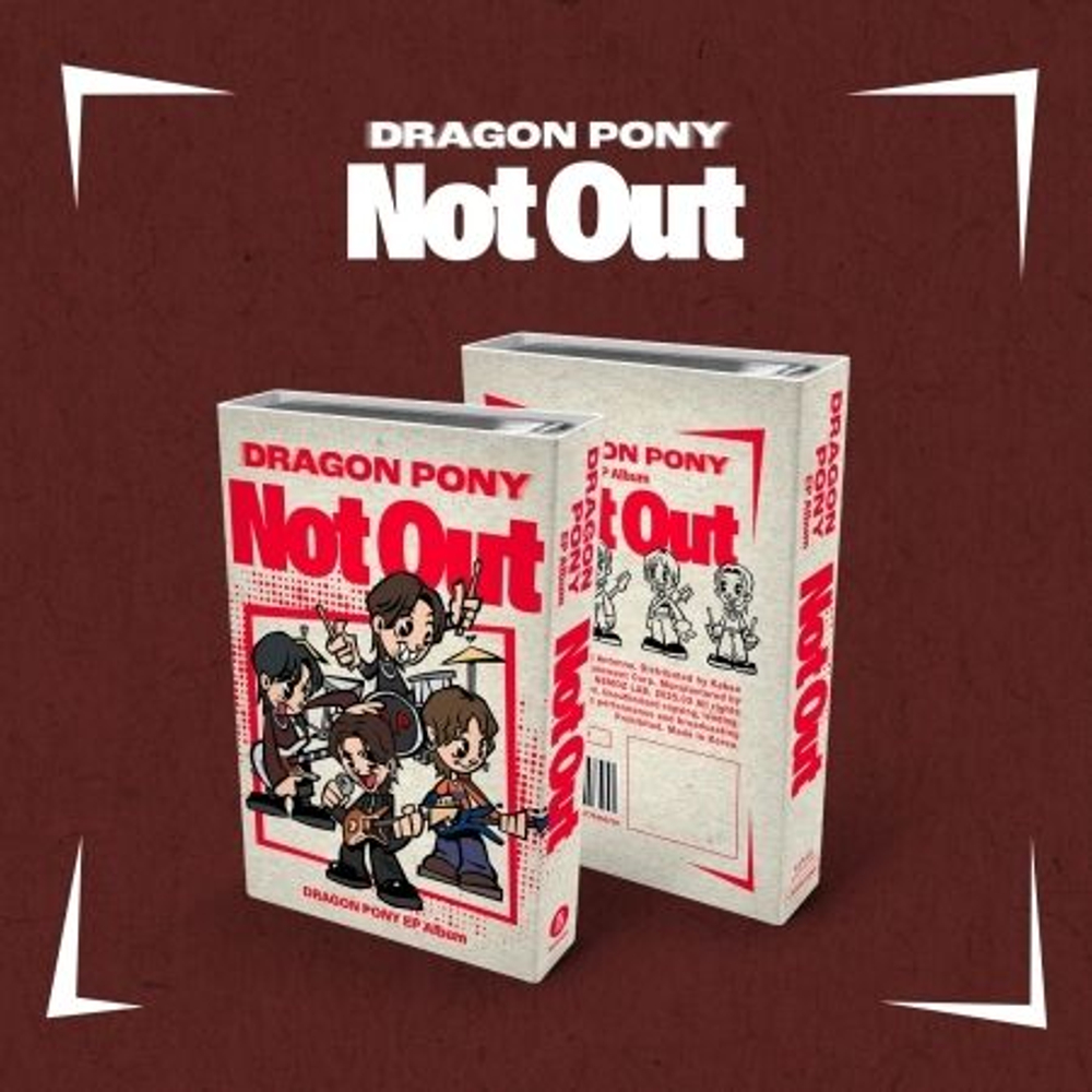 Альбом DRAGON PONY - NOT OUT 2nd EP Album NEMO Version