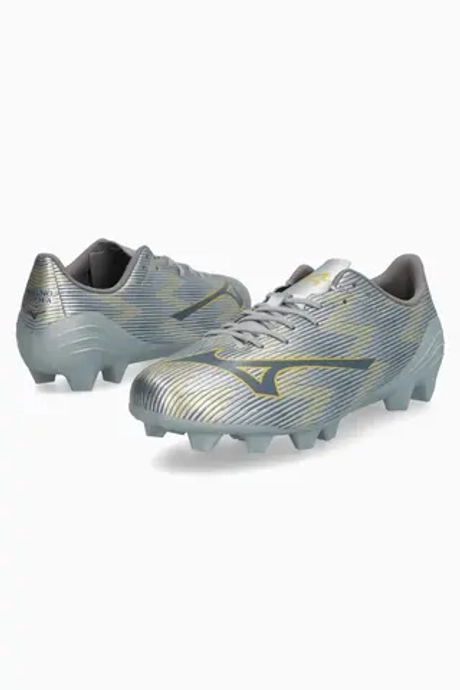 Бутсы Mizuno Alpha Select FG - серебряный