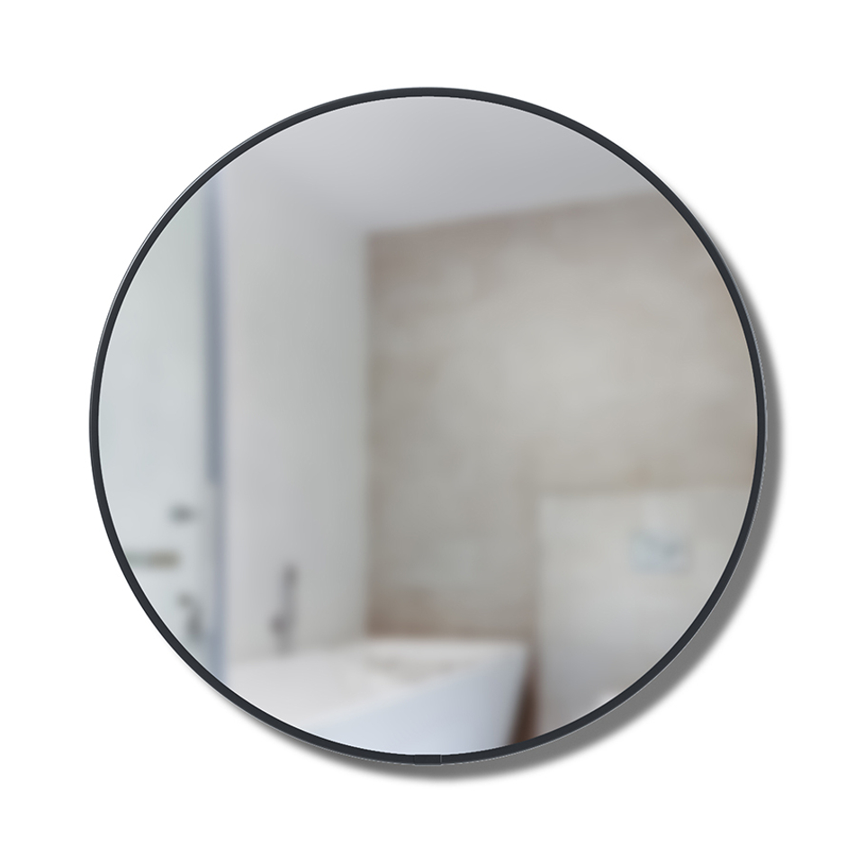 Зеркало настенное Cirko D50 см чёрное, Umbra