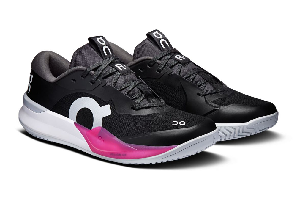 Женские Кроссовки теннисные On The Roger Pro 3 Clay - black/pink