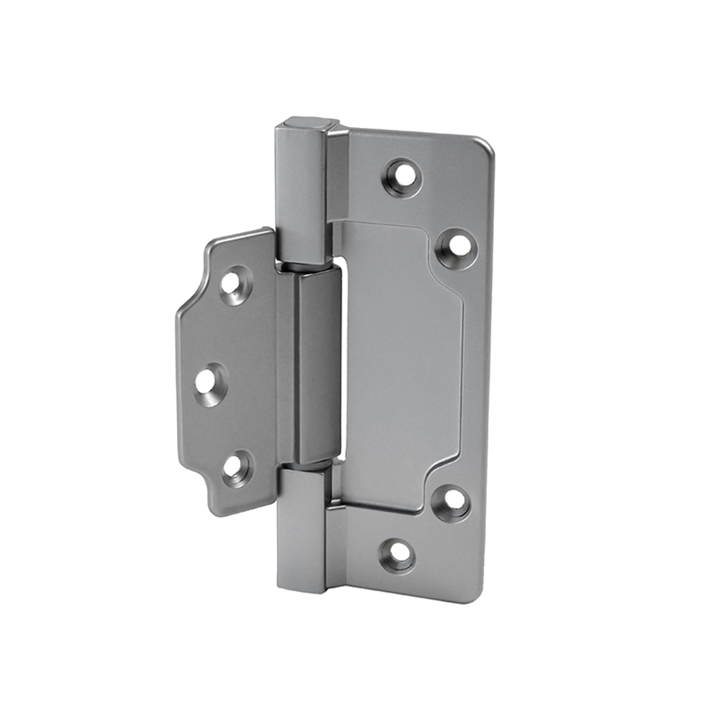 [ТОВАРА НЕТ В НАЛИЧИИ] Петля накладная Aldeghi Luigi 144Q, цвет хром матовый (гарантия - 12 месяцев)