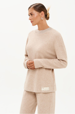 23411 Свитшот женский (бежевый)