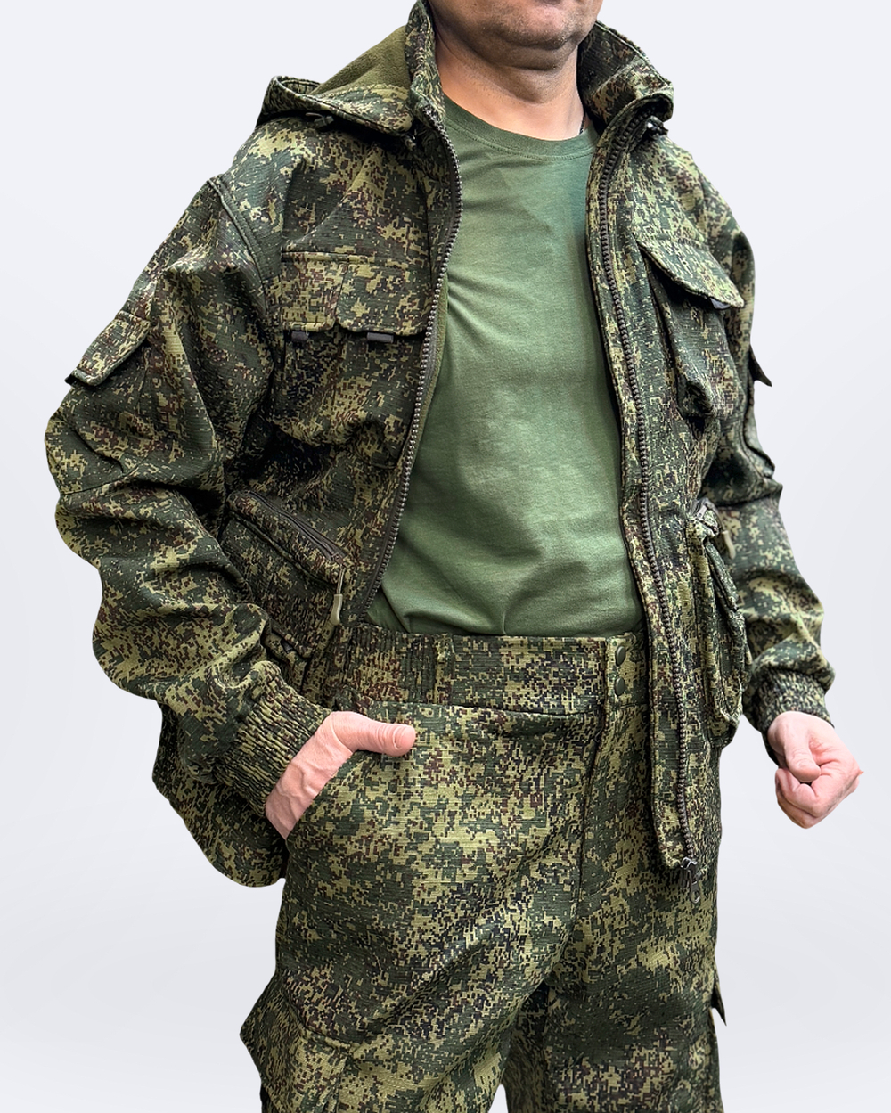 Костюм Горка на флисе, Цифровая флора