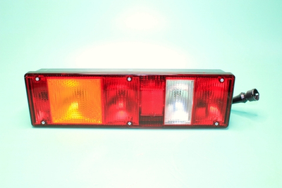 Фонарь задний КамАЗ,МАЗ 24В разъём СЦАЗ с проводом, левый / 7452.3716-10/