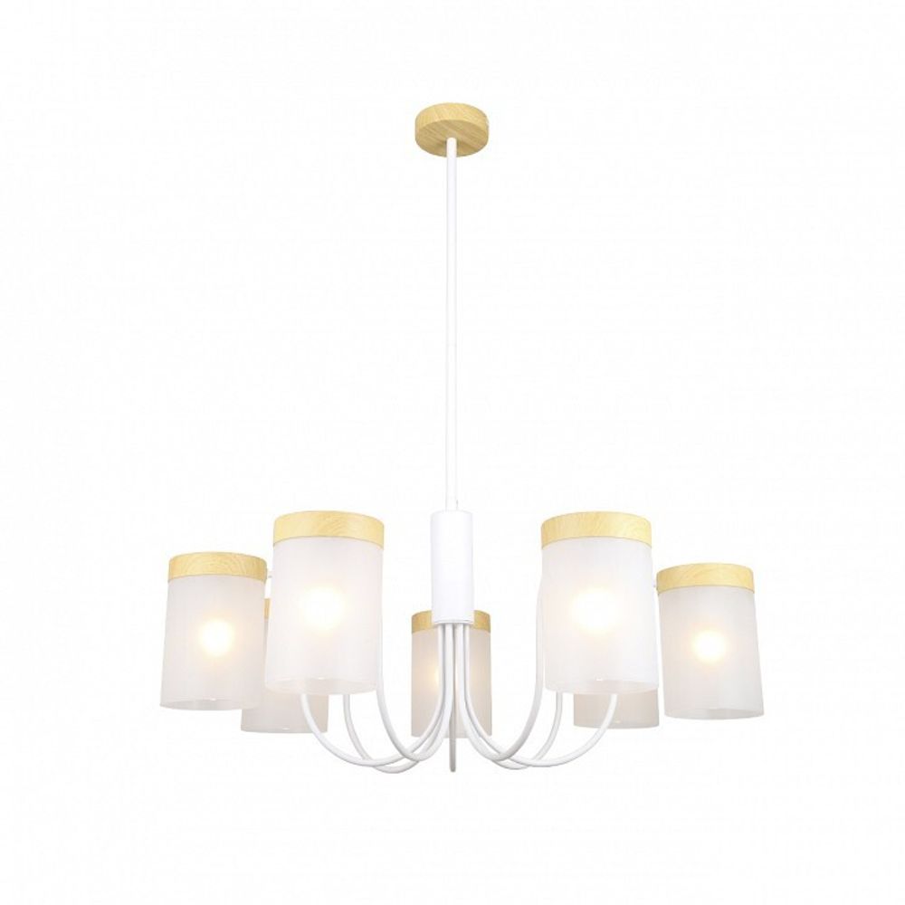 Люстра на штанге Escada Harmony 1172/7P White