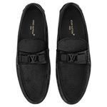 LOUIS VUITTON Hockenheim Gommino Loafers Men"s Black