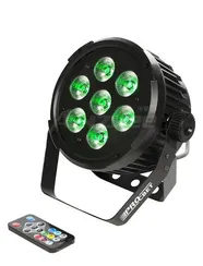 PROCBET PAR LED 7-15 RGBWA+UV PL прожектор PAR, 105Вт