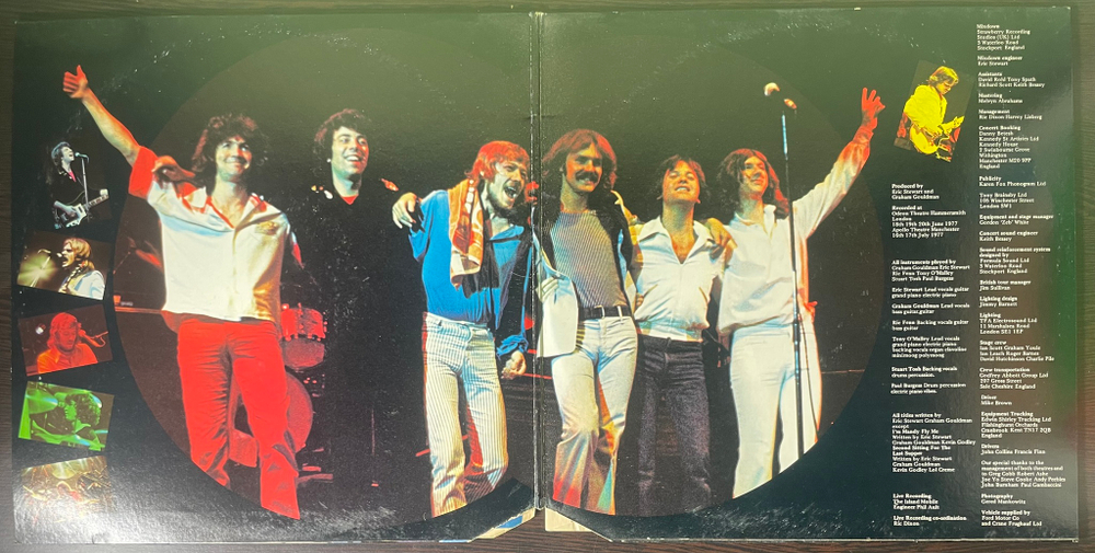 10cc - Live And Let Live 2LP (США 1977г.)