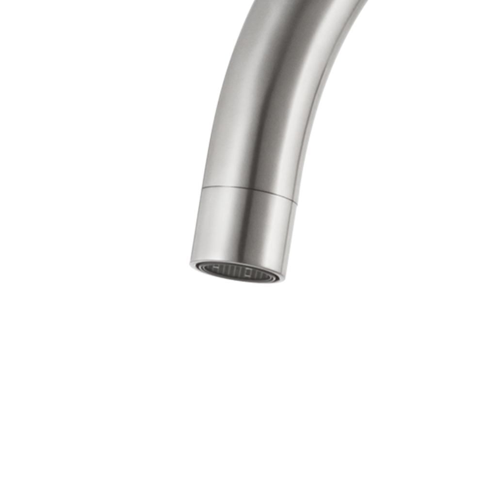 СМЕСИТЕЛЬ ДЛЯ КУХНИ С ПОВОРОТНЫМ ИЗЛИВОМ СТАЛЬ LM5079S ЭКСПЕРТ