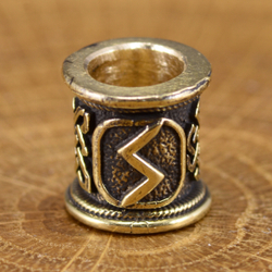 Бусины «РУНЫ» малые из латуни В АССОРТИМЕНТЕ