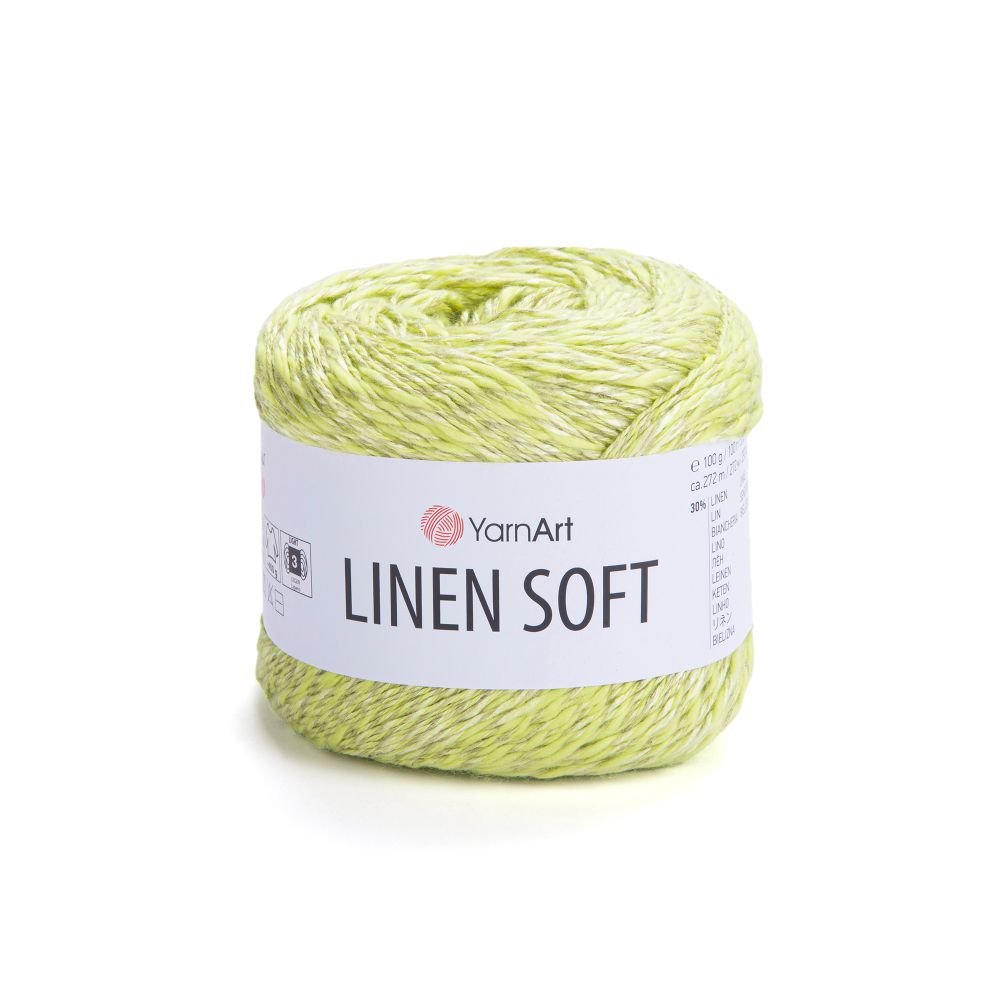 Пряжа YarnArt Linen soft, Фисташка