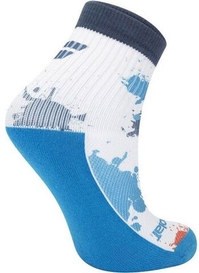 Носки теннисные Babolat Graphic Socks Boys 1P - white/blue aster
