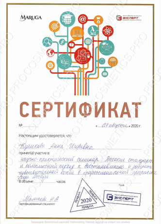 Сертификат DECLARE