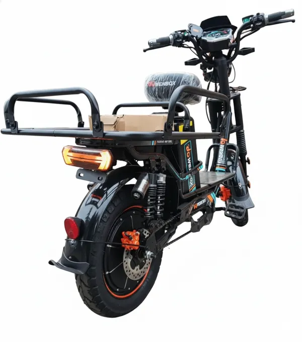 Электровелосипед WENBOX W23 PRO 1200W (60V/30Ah) с амортизаторами фото №8