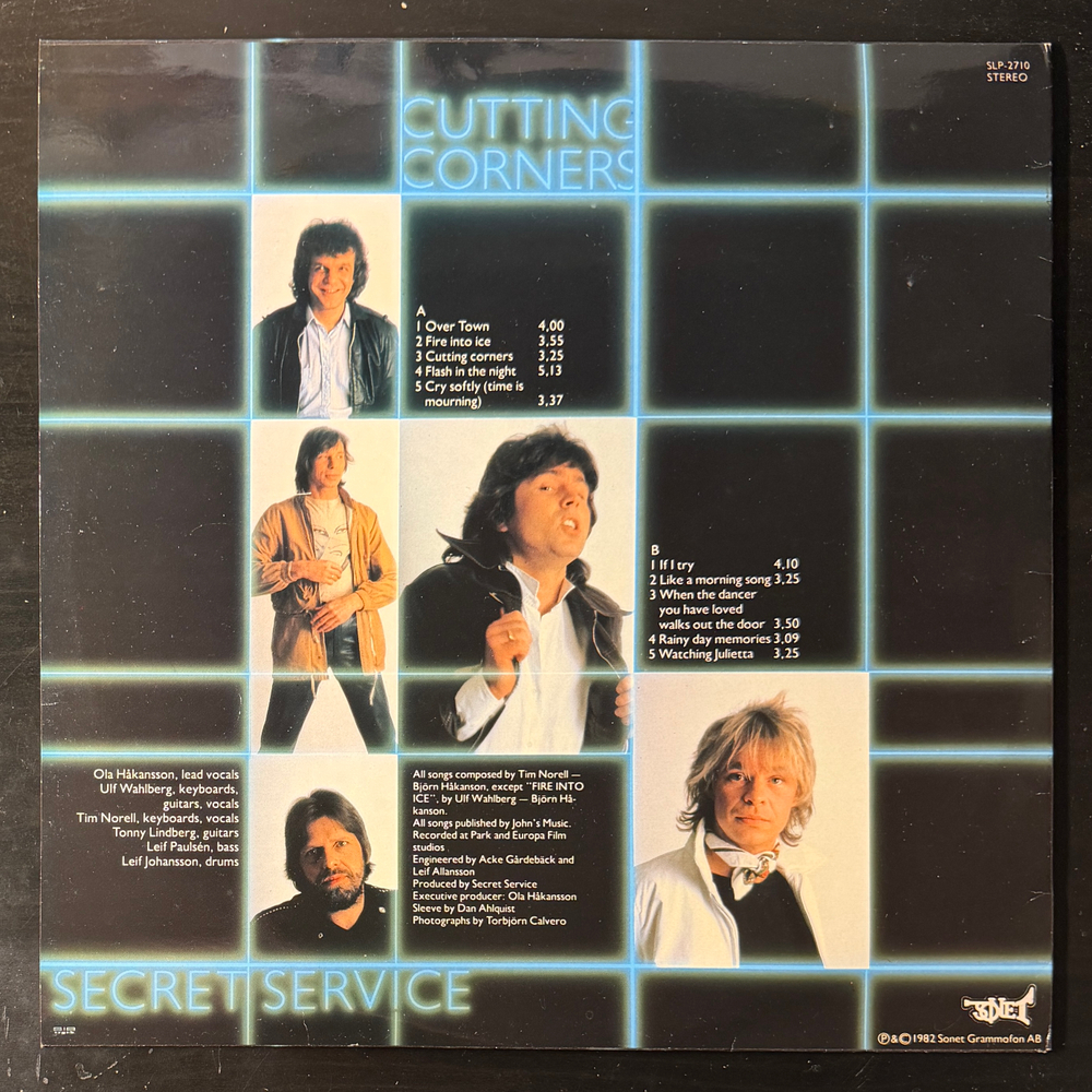 Secret Service - Cutting Corners (Скандинавия 1982г.)