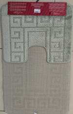 Комплект ковриков для ванной Confetti Bath Maximus Ethnic 2542 Almond BQ (60*100; 50*60)