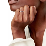 Кольцо из белого золота, Tiffany💠 Lock ring