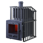 Чугунная печь для бани Гроза 24 (П2) Ураган