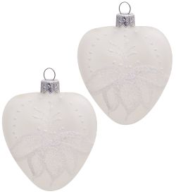 НФШ-1359 Набор ел.украшений Шар 2шт «Сердце»