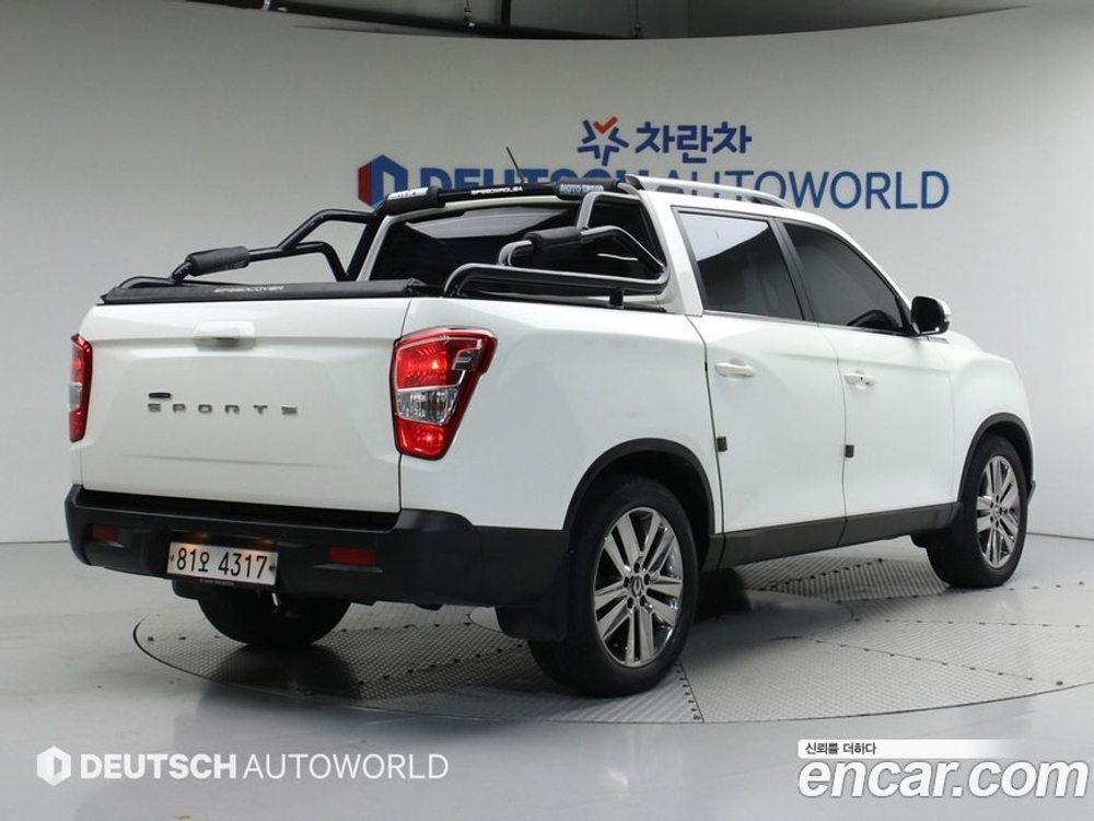KG Mobility (Ssangyong) Rexton Sports Дизель 2.2 2WD (08.2019)