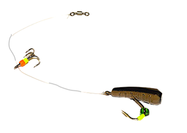 Бомба Cargo Мормыш 7г  цв. 05 Чёрный/Коричневый