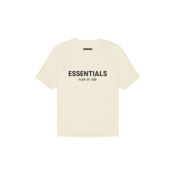Футболка Fear of God Essentials Short Sleeve Tee Buttercream/Cream, FOG-SS21-557