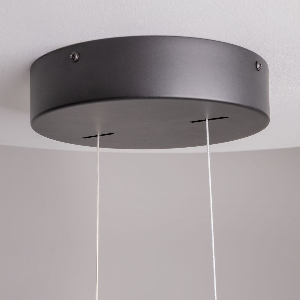 Люстра светодиодная подвесная Maytoni Origami MOD163PL-L38B4K