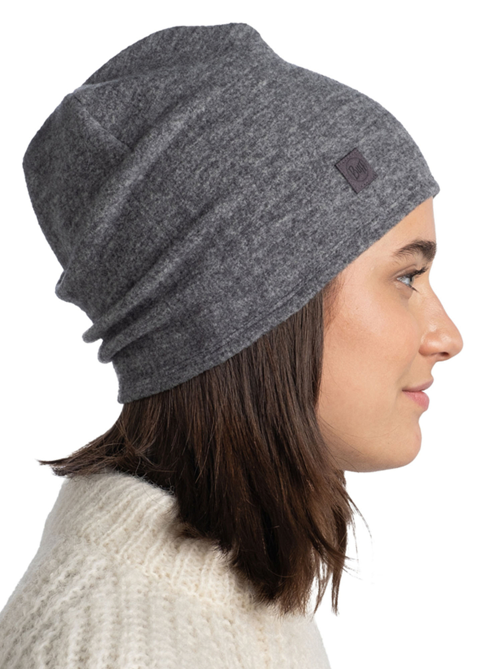 Шапка Buff Merino Wool Fleece Hat Grey (US:one size)