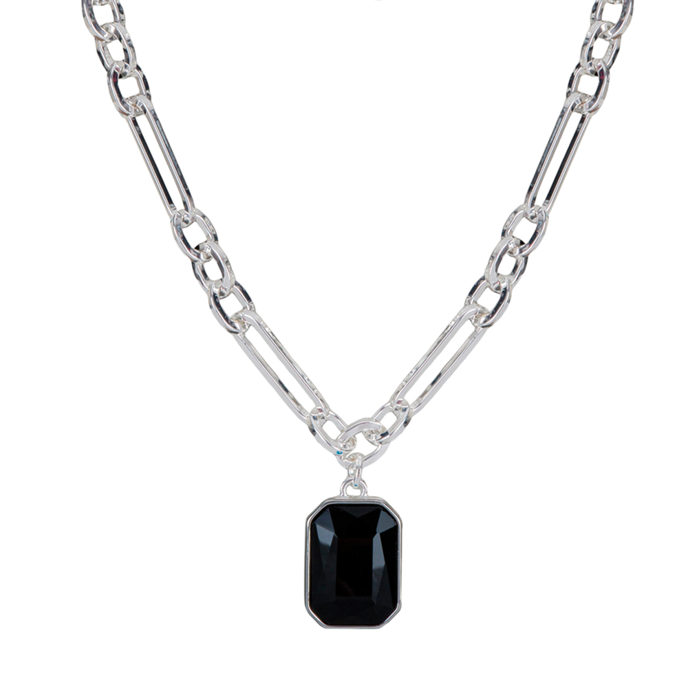 Колье Fiore Luna Black LN6091 S