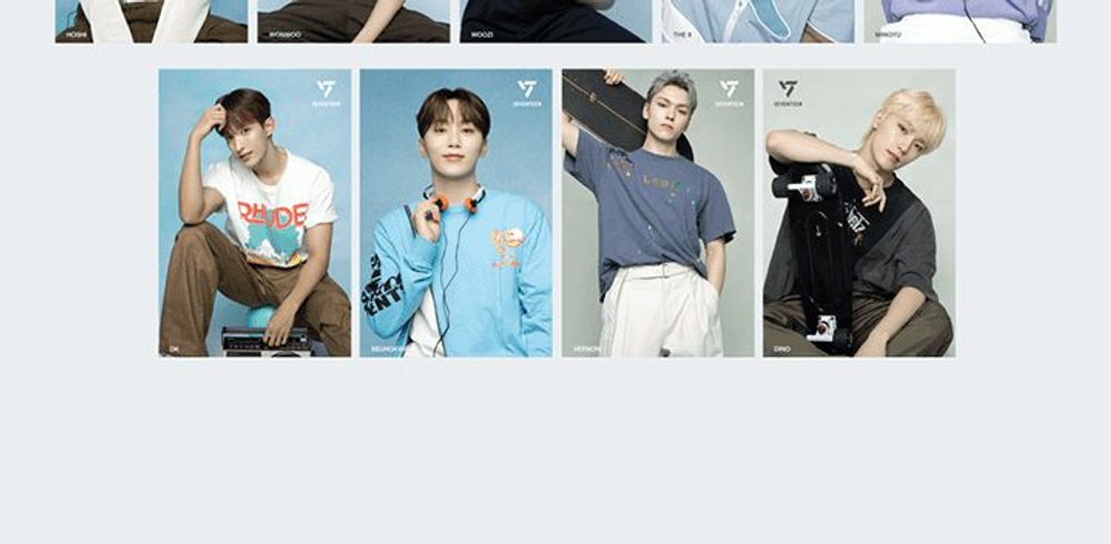 товары SEVENTEEN - ALWAYS YOURS VER.2 OFFICIAL MD LENTICULAR POSTCARD