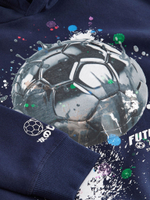 Толстовка с капюшоном для мальчика Next 784-351, Темно-синий