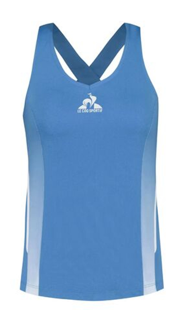 Женский теннисный топ Le Coq Sportif Tennis Pro Tank 25 N° - Тихоокеанское побережье